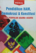 Pendidikan HAM, Demokrasi & Konstitusi bagi Penyuluh Agama-Agama